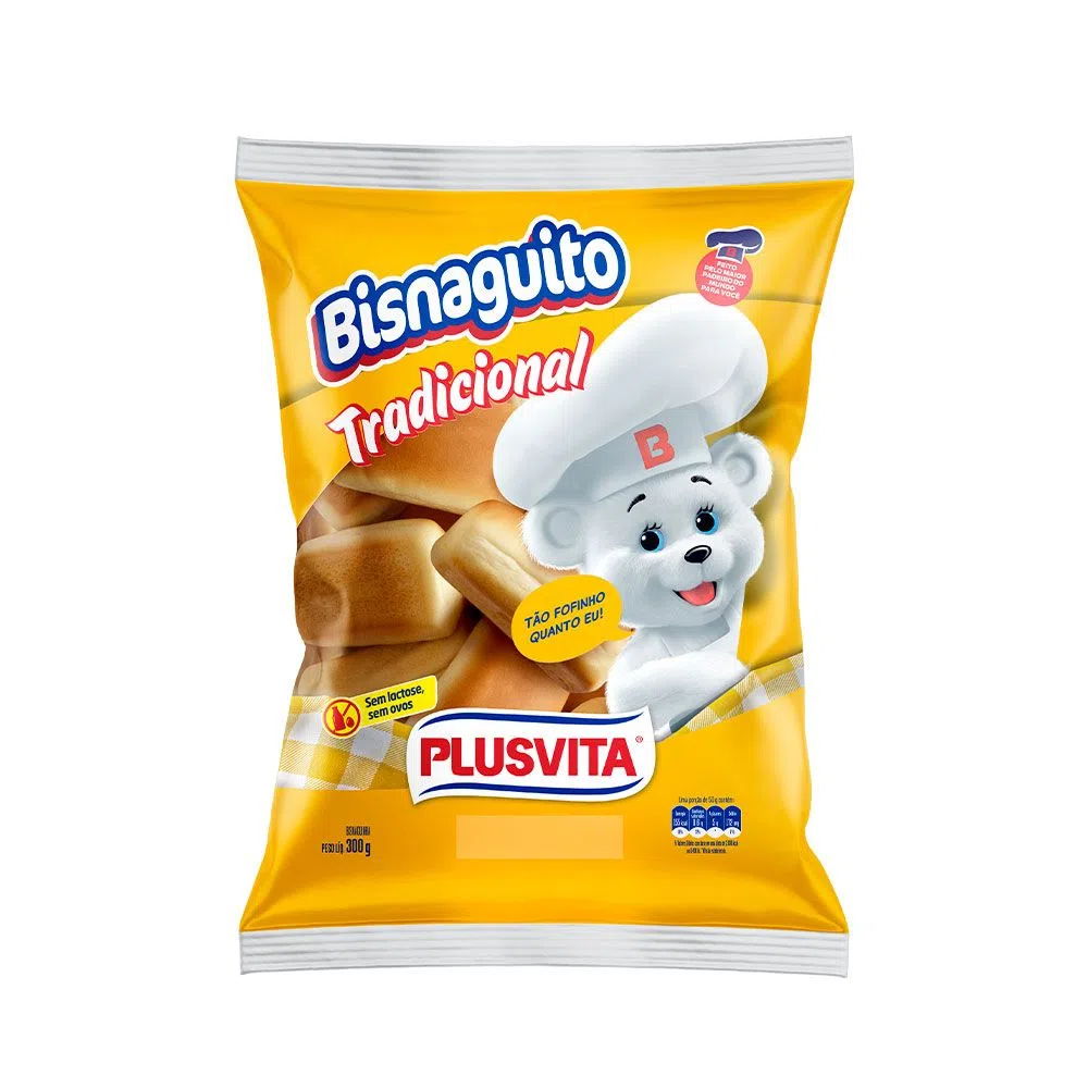 Bisnaguito 300g Plus Vita